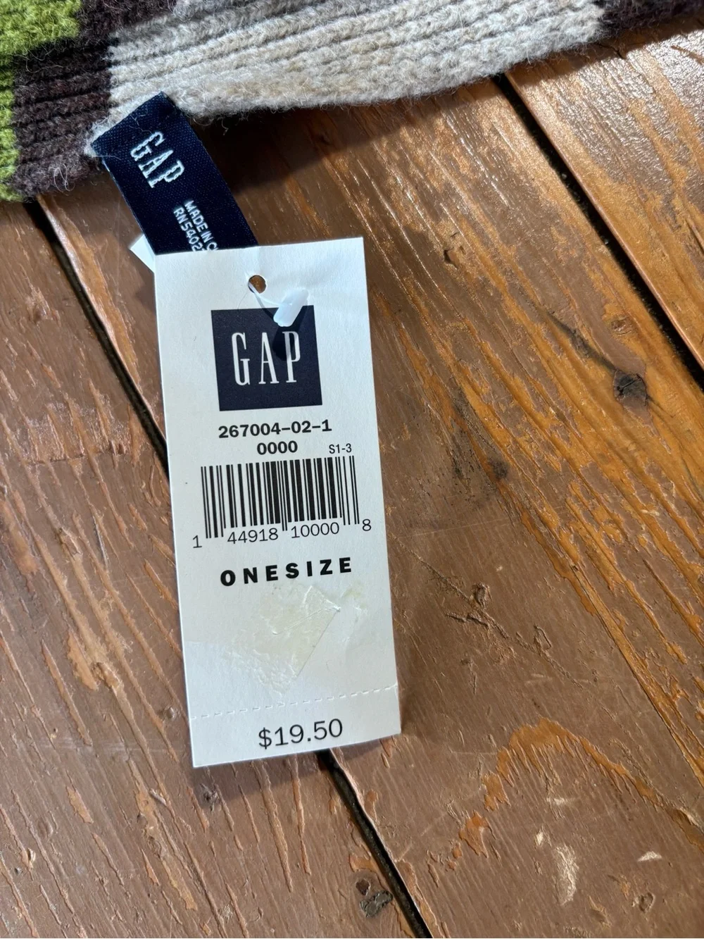 GAP striped wool